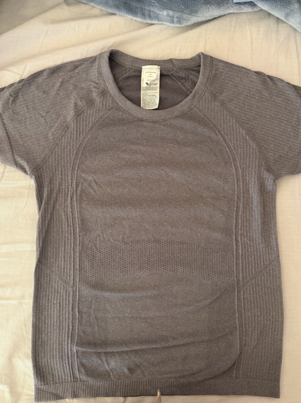 Old Navy Seamless Short Sleeve Athletic Top Brown Small Like New